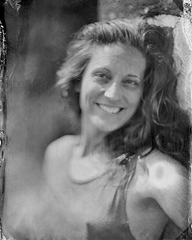 Portrait au collodion