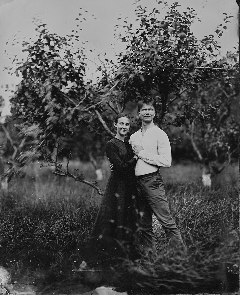Portrait au collodion