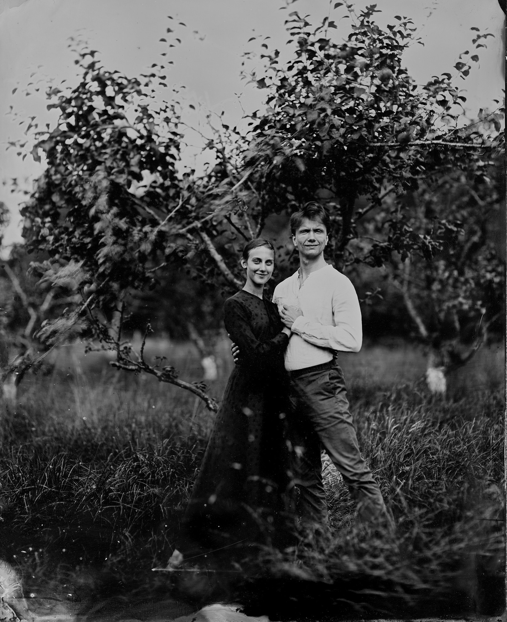 Portrait au collodion