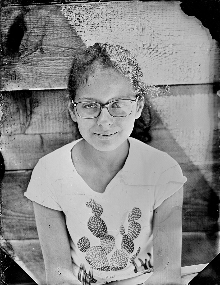 Portrait au collodion