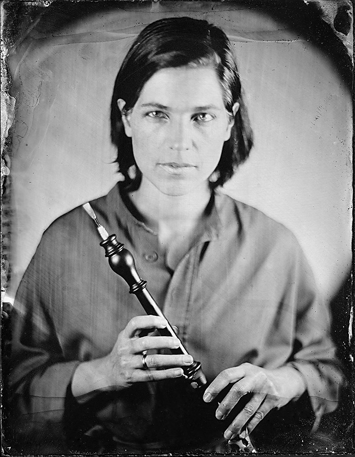 Portrait au collodion