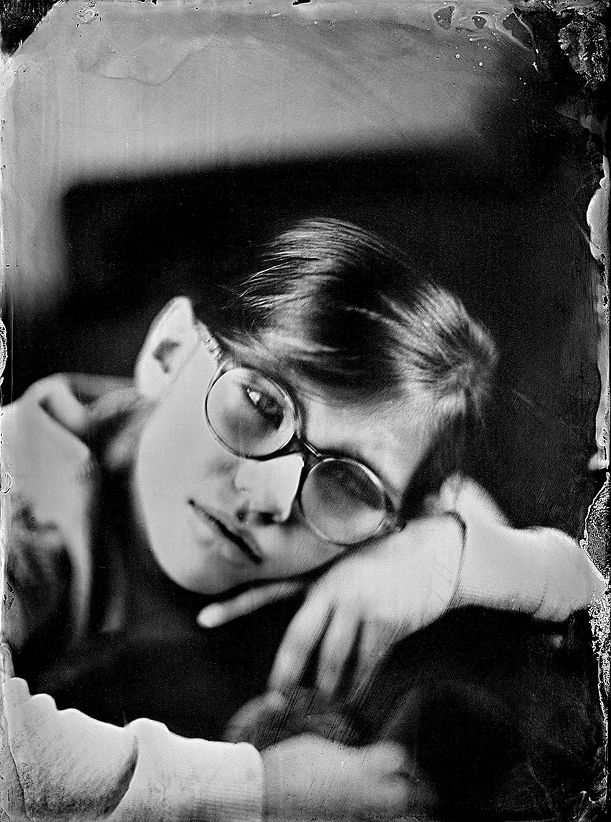 Portrait au collodion