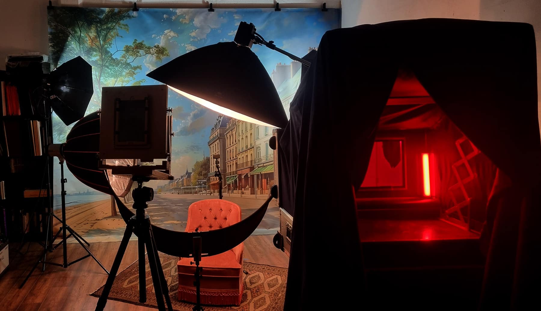 Collodion humide — atelier