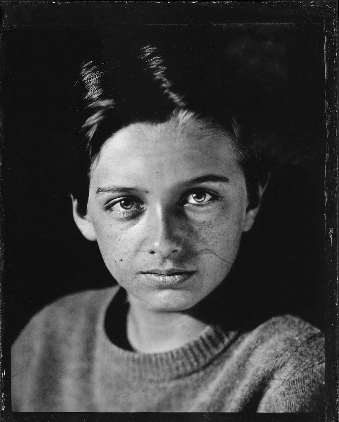 Portrait au collodion