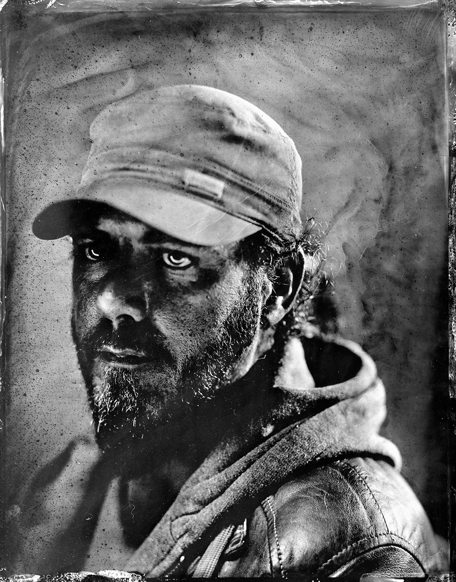 Portrait au collodion