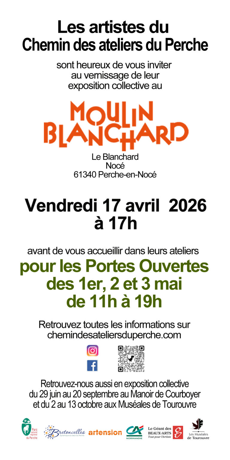 Vernissage au Moulin Blanchard